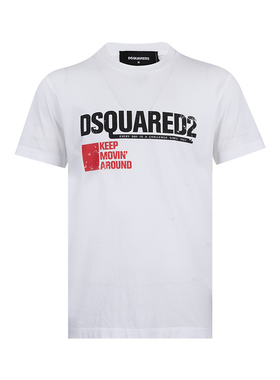 Dsquared2二次方男经典 Cool 全棉短袖T恤男士2025春夏新款XY推选