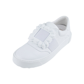 Roger XY推广 女士2026年新款 Vivier女橡胶饰扣低帮时尚 休闲板鞋