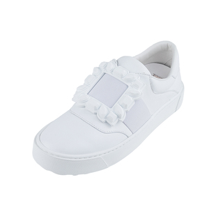 女士2026年新款 休闲板鞋 XY推广 Vivier女橡胶饰扣低帮时尚 Roger