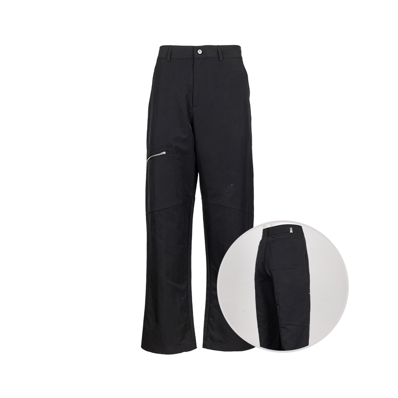 represent拉链口袋休闲长裤男士