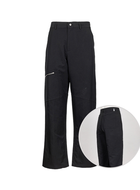 represent男经典logo拉链口袋休闲长裤男士2026年春秋新款XY