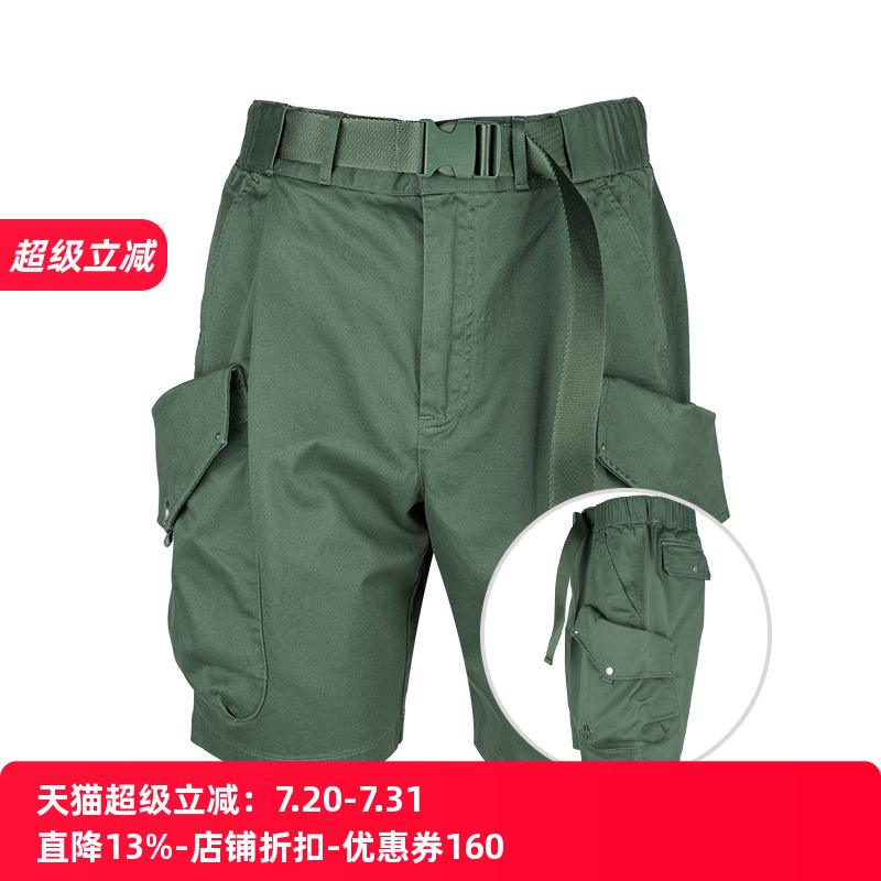 MOOSE KNUCKLES/慕瑟纳可男经典剪刀logo休闲工装短裤男士新款XY