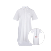 Thom XY推选 裙女士新款 Browne汤姆·布朗女亮片细节全棉短袖 衬衫