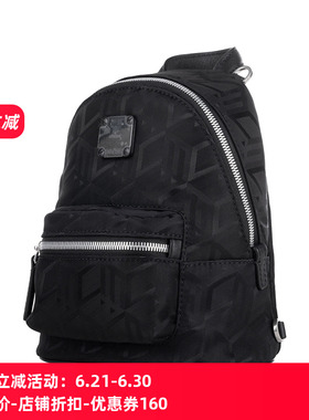 MCM男女同款Stark Bebe Boo Cubic尼龙双肩背包男女XY推选