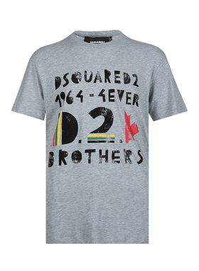 Dsquared2二次方男字母logo印花短袖T恤男士春夏XY推选