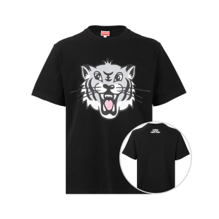 2025春夏新款 KENZO T恤男士 Tiger全棉短袖 XY推广 高田贤三男Happy