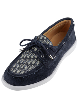 Dior/迪奥男经典  Granville 圆头套脚休闲帆船鞋男士新款XY推广