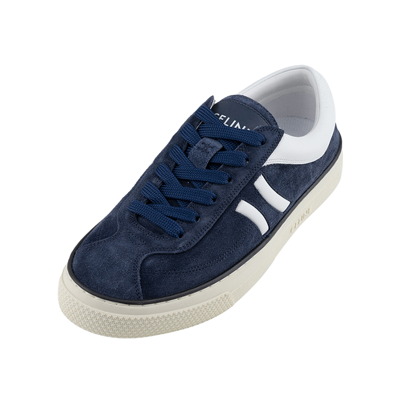 CELINE圆头系带低帮板鞋男