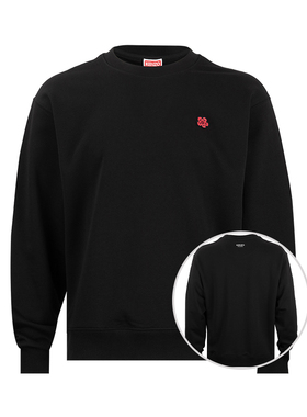 KENZO/高田贤三Boke Flower海棠花全棉套头卫衣男士新款XY推广