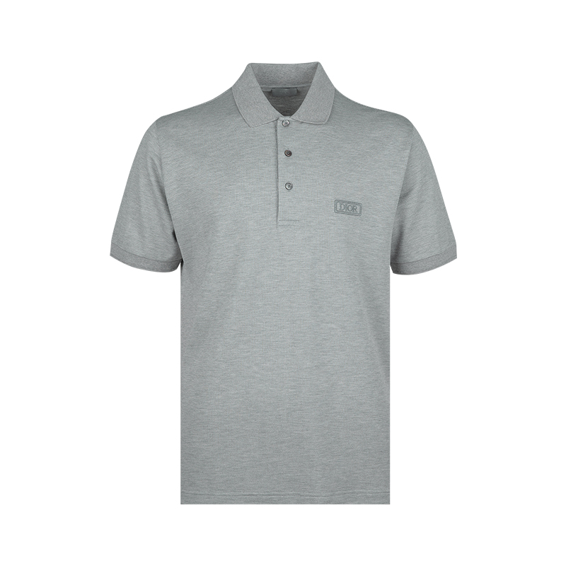 Dior/迪奥混纺Logo短袖Polo衫男