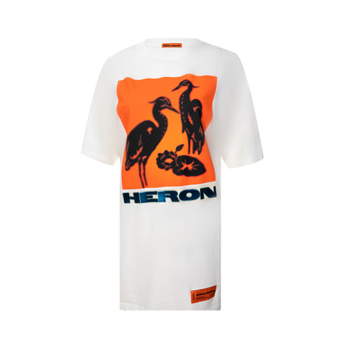 Heron Preston时尚女士全棉圆领短袖T恤XY降价