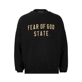 2025秋冬新款 ESSENTIALS GOD男加绒印花卫衣男士 XY推广 FEAR