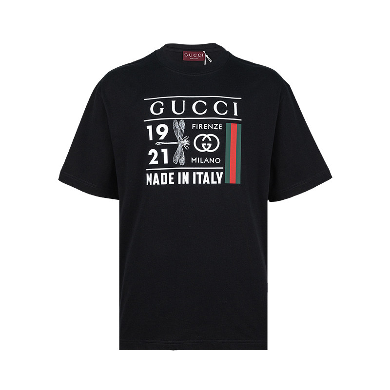 Gucci/古驰套头短袖圆领T恤男