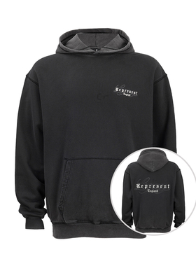 represent男经典Represent Legacy套头全棉连帽衫男士2026新款XY