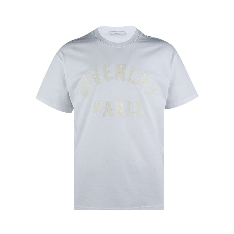 Givenchy/纪梵希男经典圆领套头字母短袖T恤男士春夏新款XY