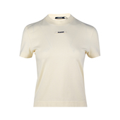 T恤女士2026年春夏新款 Jacquemus女经典 胸前徽标圆领短袖