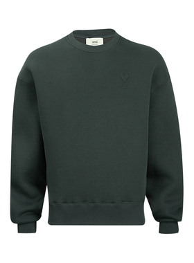 AMI Alexandre Mattiussi男 de Coeur 加绒套头卫衣男士新款XY