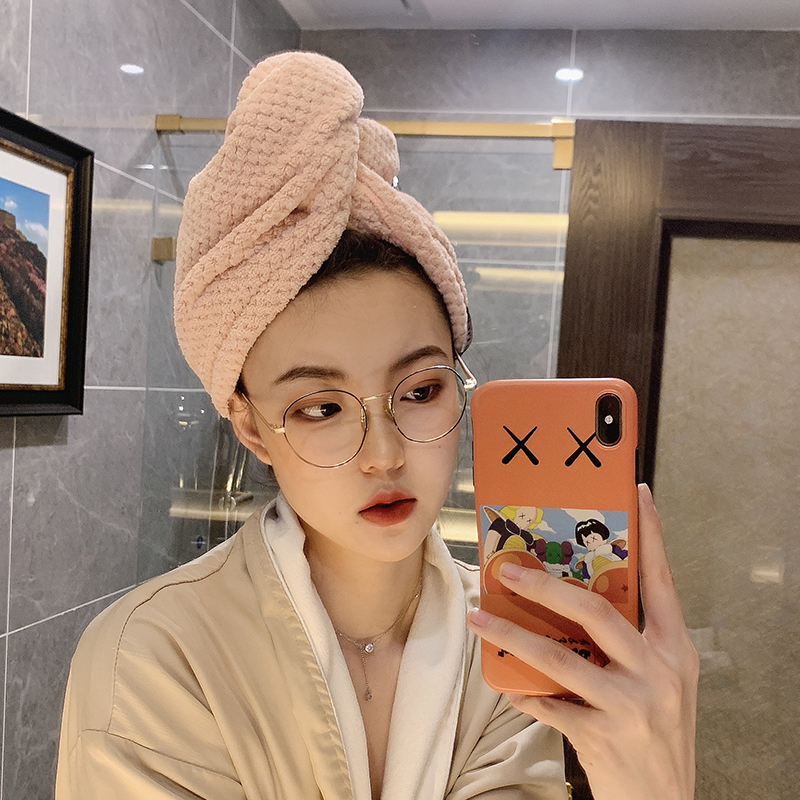娜扎同款日本carari考拉干发帽
