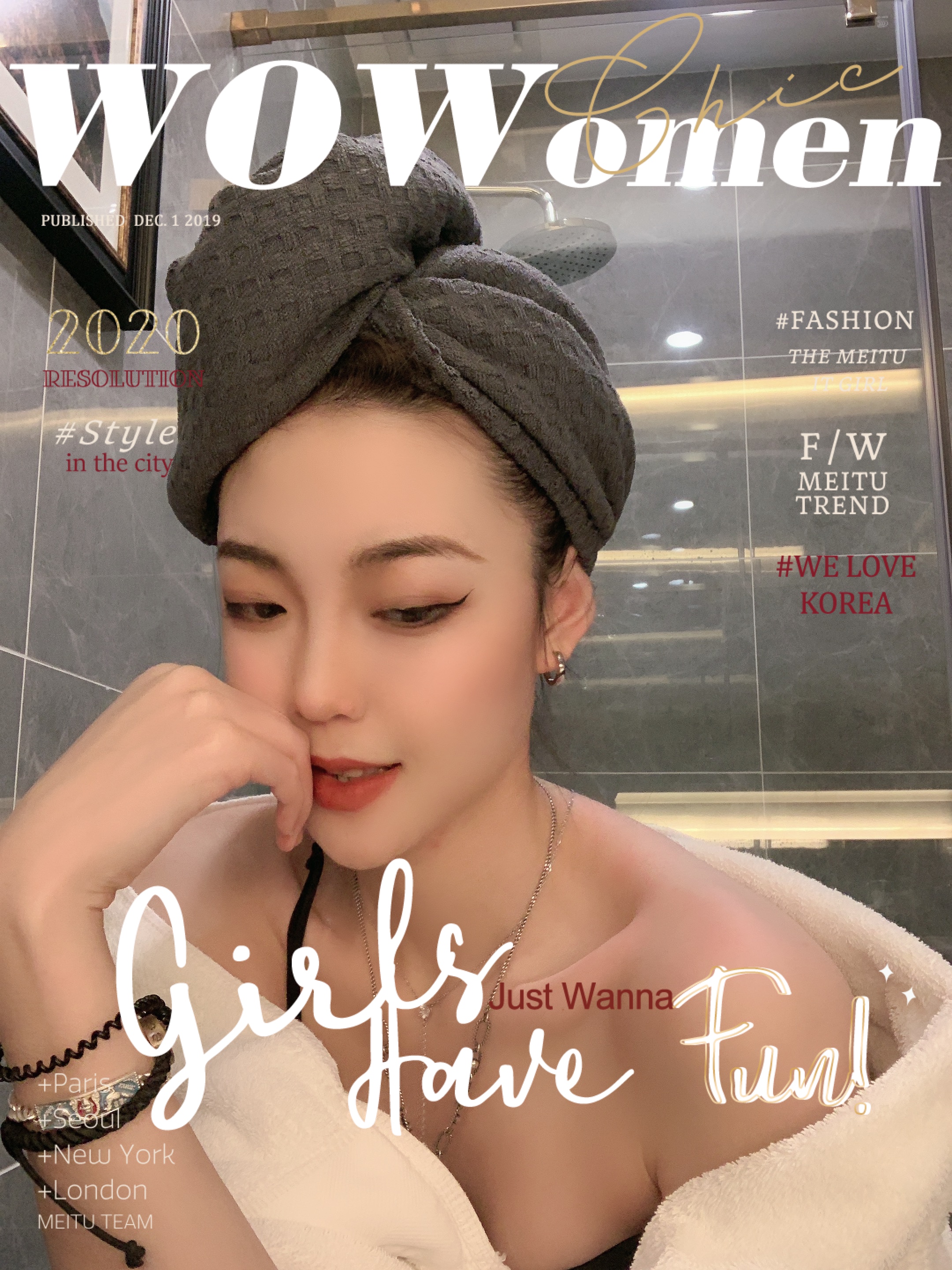 2025新款waffle干发帽超强吸水