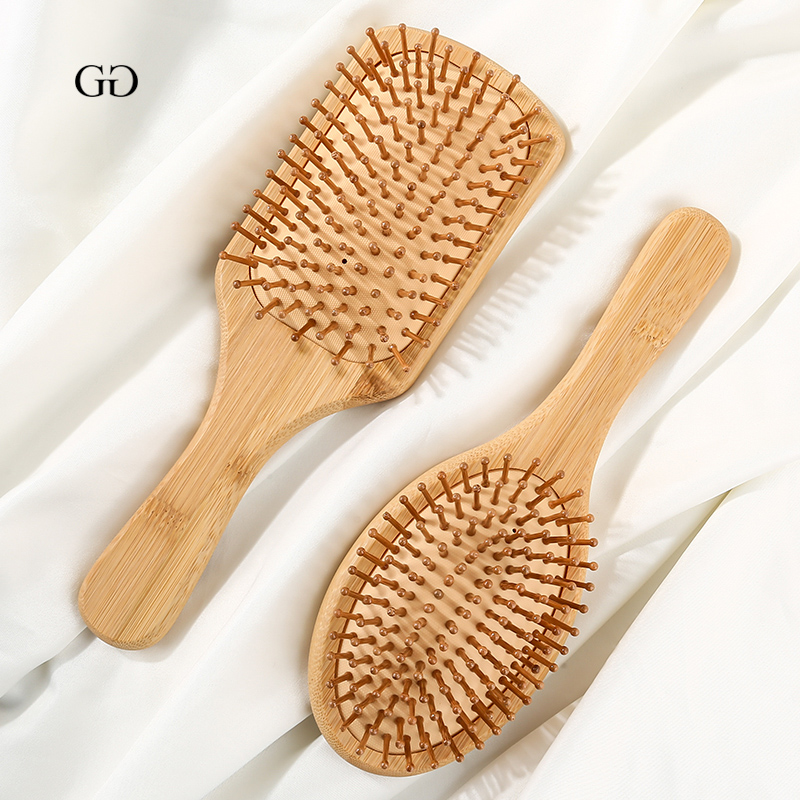 楠木气囊梳气垫梳按摩头皮经络头部防脱发静电长发卷发男女梳子