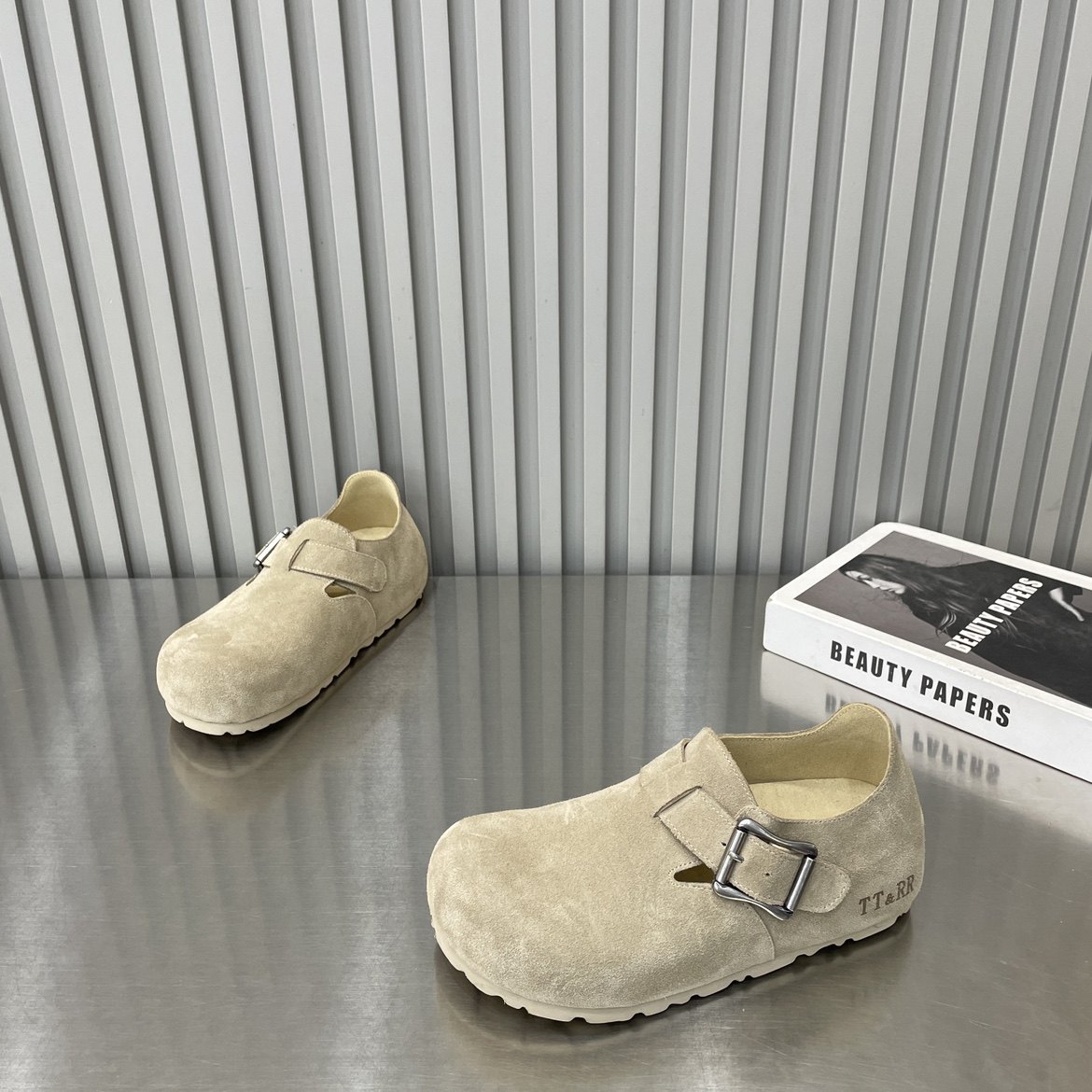 2026春季新款圆头平底低帮勃肯鞋英伦风复古磨砂皮时尚百搭休闲鞋,女鞋,棉鞋,淘宝优惠券,粉丝福利购,淘宝优惠卷