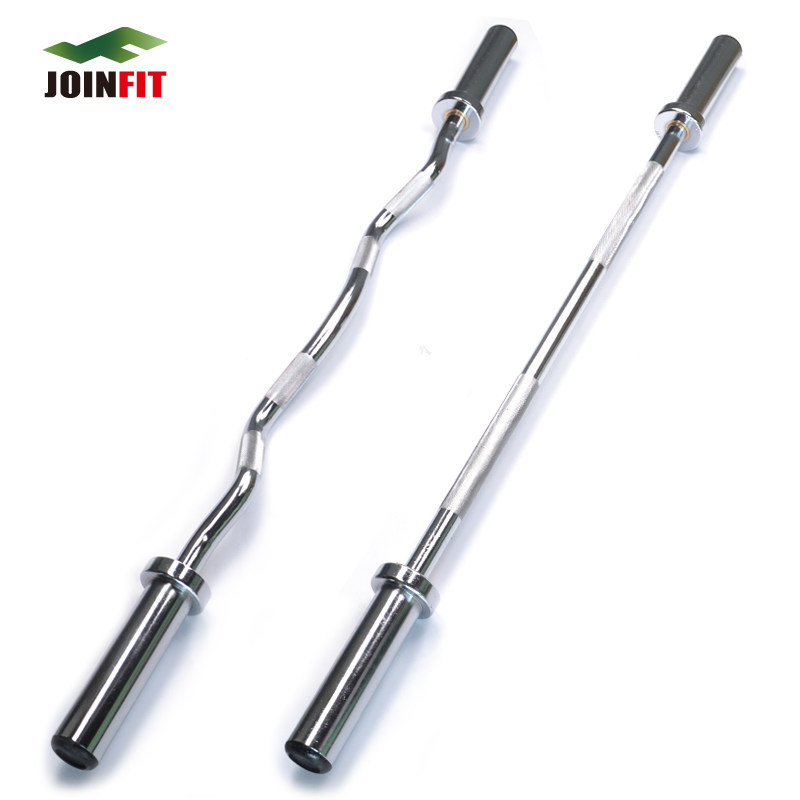 joinfit 杠铃杆私教 杠铃片大孔训练专用 奥杆铃片 举重直杆曲杆