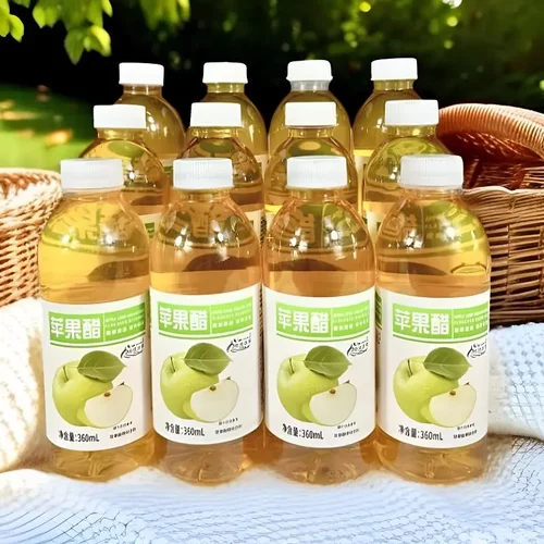 苹果醋饮料整箱350ml*24瓶装酸甜解腻果醋网红苹果味饮品商用批发