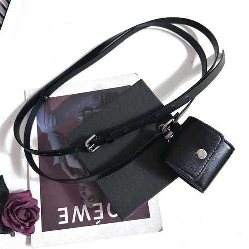 腰带女款搭配连衣裙子装饰迷你包