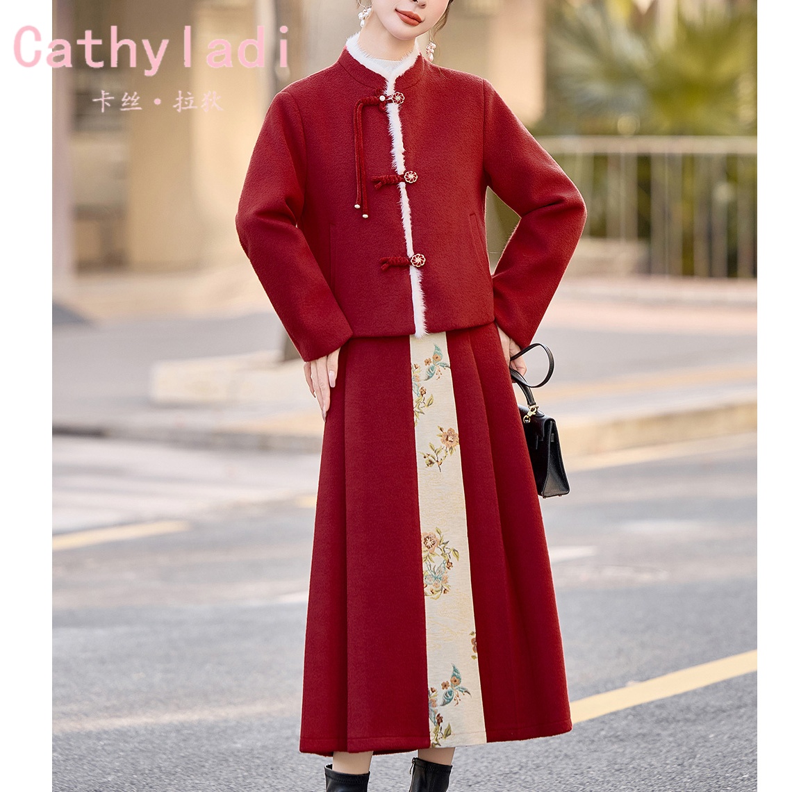 CATHYLADI新中式国风盘扣套装