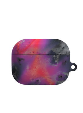 紫色梦幻潮流艺术适用苹果耳机保护套airpodspro2无线蓝牙耳机壳三代airpod二代ipod耳机套airpods3菲林