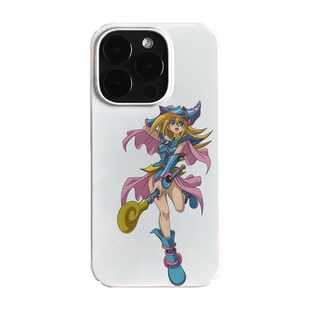 黑魔导少女动漫二次元复古艺术小众适用高级感卡通iPhone14pro+苹果15promax菲林手机壳新款13/12