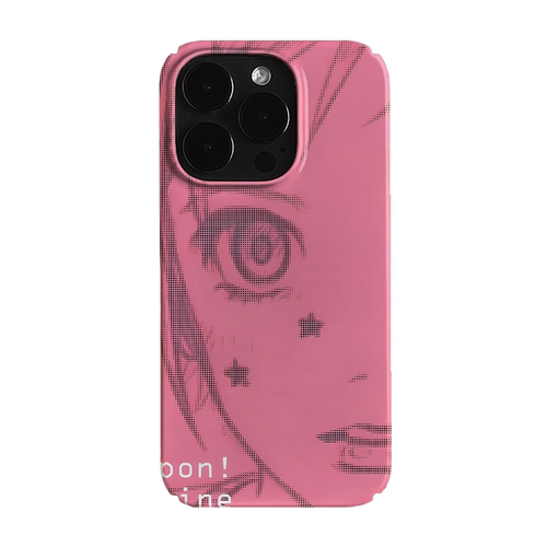 粉红少女头像Y2K艺术小众适用高级感卡通iPhone17pro+苹果16promax菲林手机壳新款14/15VIVO100