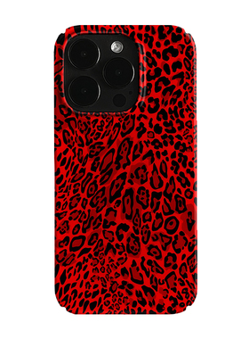 红色斑纹艺术小众适用高级感卡通iPhone16pro+苹果15promax菲林手机壳新款13/1214proVIVO90