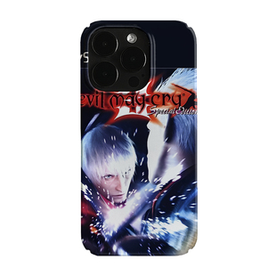 苹果15promax菲林手机壳新款 1214proVIVO90 鬼泣艺术小众适用高级感卡通iPhone16pro PS2CH186