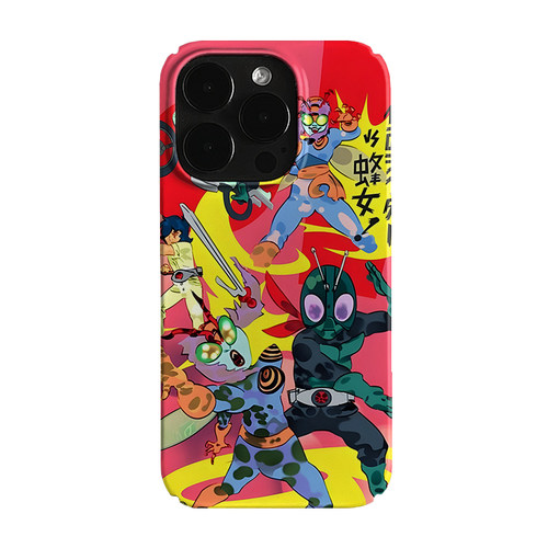 卡通外星人艺术小众适用于iPhone18promax苹果17promax菲林手机壳16pro新款14/15磁吸13pro华为p90pro
