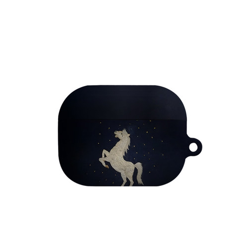 星星白马艺术适用苹果耳机保护套airpodspro2无线蓝牙耳机壳三代airpod二代ipod耳机套airpods3菲林