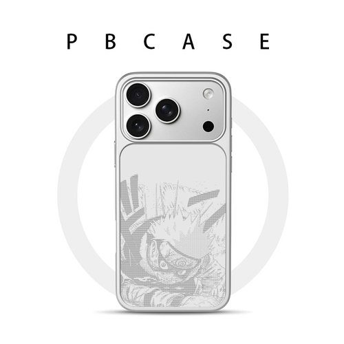 火影忍者像素适用于苹果华为手机壳18promax磁吸肤感玻璃iPhone17新款16小众INS风15高级14简约13高级感