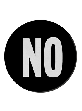 黑色字母NO小众菲林磁吸支架高级感小众个性可拆卸桌面支撑MAGSAF