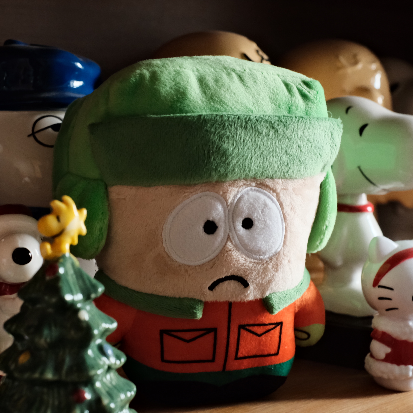 美式卡通怀旧可爱凯尔公仔玩具