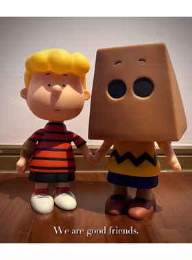 怀旧可爱工位公仔摆件模型