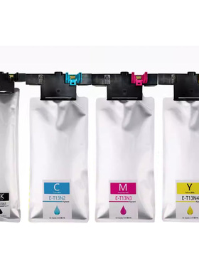 墨颂T13N1/C8100a墨水C8101a打印机T13N颜料墨水袋含芯片Chips