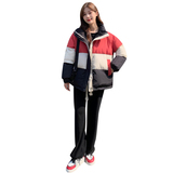 11月5日出货双11主推撞色包边衣外套077-2310-P155-K238，女装棉衣/棉服，浙宝100