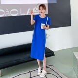 数据很好，上了就能卖。克莱因蓝连衣裙077-2252-P90-K138，女装连衣裙，浙宝100