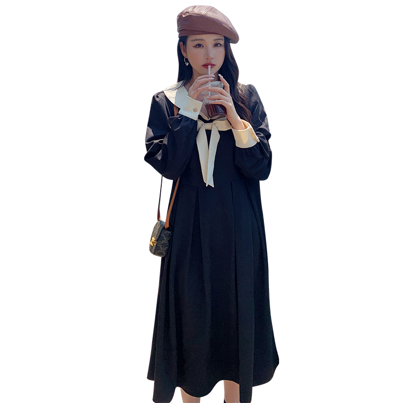 有现货法式甜美气质连衣裙秋季X010-P-100控169无,女装连衣裙,浙宝100