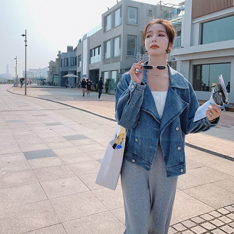 现货休闲时尚气质牛仔短外套ZB100-2130-P110-K168,女装短外套,浙宝100