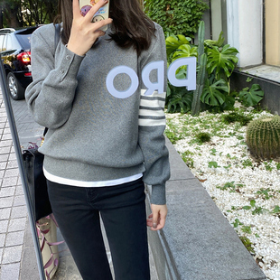 慵懒风chic港风高端针织毛衣卫衣女设计感小众 2025年秋冬新款