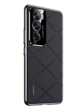 适用opporeno12手机壳素皮