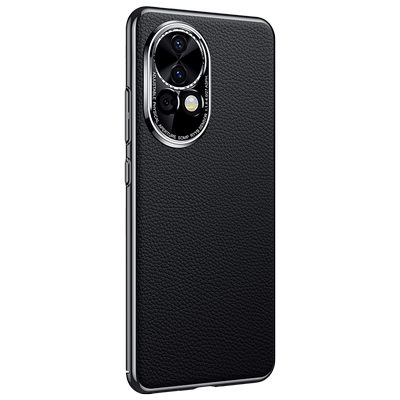 适用华为nova12pro手机壳真皮