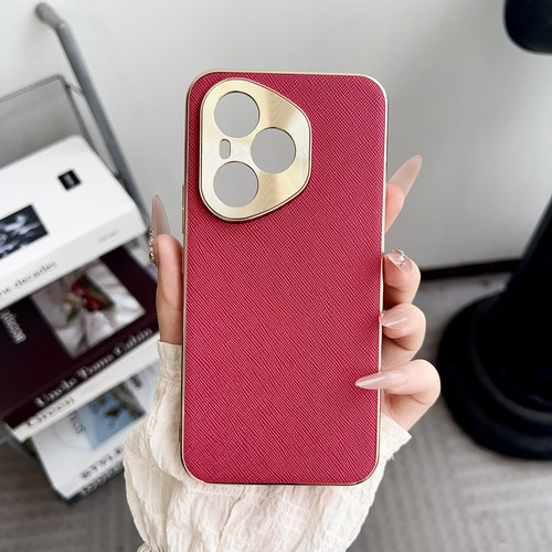 适用华为荣耀400pro手机壳十字纹