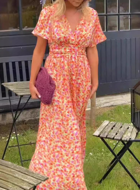 A Large Number Of In Stock Shein2025 Women's Elegant Printed